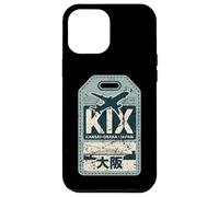KIX Kansai Osaka Japan Airport CodeJapanese Kanji Souvenir Case for iPhone 12 Pro Max