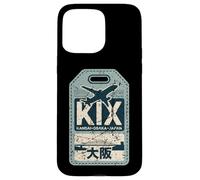 KIX Kansai Osaka Japan Airport CodeJapanese Kanji Souvenir Case for iPhone 15 Pro Max