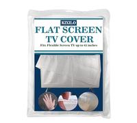 KIXILO Foam Flat Screen TV Cover and Bubble TV Protective Cover Fits Up to 65''W x 36''H, Flat Screen TV Protection During House Moving,Home Renovation, or Storing (2-Foam and Bubble)