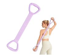 KixMalkinly Resistance Bands,Figure 8 Resistance Bands with Handles, Exercise Bands with Non-Slip Design for Women Men,Exercise Band for Home,Gym,Yoga, Equipment for Pilates(Purple)