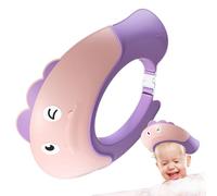 Kixolazr Baby Shampoo Cap | Soft Adjustable Dinosaur Shape Baby Hair Washing Hat,Bathing Protection, Visor Head Eye Ear Shampoo Caps For Kids Ages 6 Months And Up