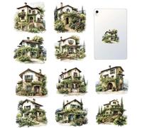 Kixolazr Book Journal Stickers - Japanese Paper Nature Landscape Sticker,Self-Adhesive Aesthetic Stickers for Planner Decoration, Art Crafts Supplies for Journaling, Album