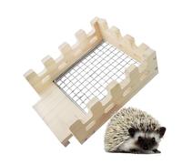 Kixolazr Bunny Hide,Cozy Hamster Nest House - Activity Decorative Wooden Habitat for Chewing Chinchilla Playing Hiding Resting Hamster Bunny Sleeping