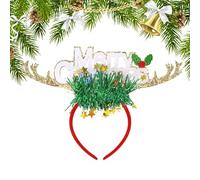 Kixolazr Christmas Headbands - Multifunctional Lighted | Reindeer Antlers Headband,for Cheer Celebration Party Fun Holiday Festival Tradition Family Cosplay