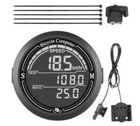 Kixolazr Cycling Computers for Road Bikes,Magnetic Cycle Speedometer with Automatic Stop | Cycling Equipment with Large Screen, Outdoor Cycling Fitness to Measure Distance, Speed, Time