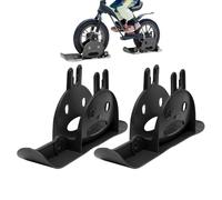 Kixolazr Cycling Snow Ski | 1 Pair Winter Snow Scooter Ski Stand Parking Rack - Attachment Conversion for Golf Cart Walker Trails Riding Daily Adventure Outdoor Streets Paths Cyclists Girls Boys