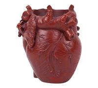 Kixolazr Desk Pencil Holder - Heart Design Pencil Card Holder - Art Supply Storage Organizer, Pencil Card Holder, Study Bookshelf Decor, Resin Multipurpose For Living Rooms