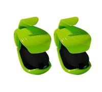 Kixolazr Fishing Rod Clips - Anti-Slip Fastener Organizer - Adjustable Two Lock Mode Fishing Rod Fixed Clips - for Wall, Beach, Pier, Shore, Deck, Pond