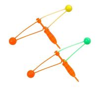 Kixolazr Hand Cranked Bumper Ball, Creative Noisemaker Toys Funny Party Favors, Unique Vintage Toys Ball Click Clacks Noise Maker Party Noisemakers for Kids Adults