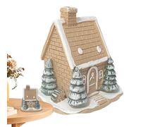 Kixolazr House Shaped Incense Burner | House Shaped Incense Burner | Space Saving Christmas Snow Cabin Coil Cone Holder for Yoga Home Entryway Hotel Indoors Dining Living Room Decor