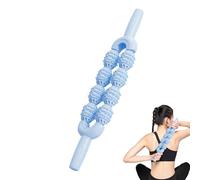 Kixolazr Massage Stick - Body Muscle Roller Stick Tools - Non-Slip Wand for Shins Body Arms Neck Thighs Calves Tightness Cramps Warm Up Travel Gym Office Yoga Fitness Daily