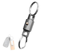 Kixolazr Quick Release Key Chain,Heavy-Duty Key Ring Connector Double-End Swivel Keychain | Metal Car Key Holder Pull Apart Key Rings Detachable Keychain Clip for Women Men