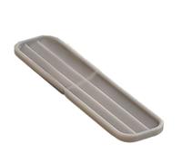 Kixolazr Silicone Drying Mat | Heat Resistant Mat,17.7 x 3 Inch Utensil Rest | for Home Table Cutting Board Brush Storage