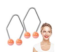 Kixolazr Smile Exerciser | Stainless Steel Rustproof Smile Exercisers Easy to Clean | Airline Stewardess Supplies for Sleeping, Working, Reading, Studying, Typing