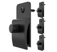 Kixolazr Tapestry Hangers for Wall Display - 4 Pack Heavy Duty Blanket Clips with Screws, Steel and Aluminum Wall Art Holders for Living Room, Bedroom Decor