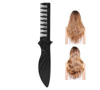 Kixolazr Travel Comb | Professional Hair Brush Compact,Folding Beard Comb - for Everyday Travel Business Outdoor Gym Birthday Men Women