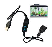 Kixolazr USB Countdown Timer Switching Cable | Automatic Cutoff Adapter,Auto Off Timer USB Switching Cable | for LED Strips Lights Fan Motors Lamp Aquarium Pumps Air Blower Fish Tank Small Appliances