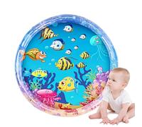 Kixolazr Water Playmat | Large Tummy Mat,Inflatable Visual Stimulation Activity Center Inflatable Portable Water Playmat for Boy Or Girl, Promotes Motor Development