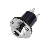 KIXZSAZ 1/4 Guitar Bass Equalizer EQ Preamp End Pin Output Input Socket Sound for Amplifier, Silver