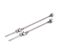 KIXZSAZ 1 Pair ZTTO Steel Bike Skewer Professional Universal Quick Release Cycling Replacing Mountain Bicycle Skewers Parts, 100mm/135mm Silver