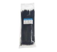KIXZSAZ 100 Pieces Cable Tie Single-use Anti-Rust Self-Locking Electronic Cables Wire Zip Home Office Ties Accessories