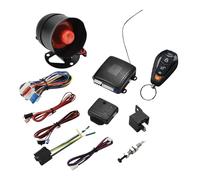 KIXZSAZ 12V Car Alarm System Phone APP PKE Keyless Central Locking Sensor Kit Keyless Alarm System Central Lock Security, T339 Remote