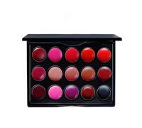 KIXZSAZ 15-color Matte Lipstick Palette Moisturizing Lipgloss Smooth Long Lasting Red Makeup Women Girl Cosmetics Salon DIY