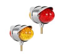 KIXZSAZ 17 34 LED Watermelon Turn Signal Lights 2PCS Amber Red Double Face