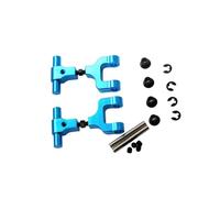 KIXZSAZ 2 Upgraded RC Arms for Tamiya TT02 4WD On Road Model High Performance Upgrade, rear blue