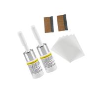 KIXZSAZ 2Pcs Professional Automotive Glass Repair Fluid Windshield Resin Crack Tool DIY Car Fix, White, 7cm