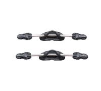 KIXZSAZ 2pcs/set Steel-Fin Scuba Diving Fins Perfect For Exploring The Mesmerizing Underwater World Adventurous Stainless , black , XL
