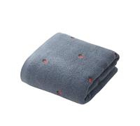 KIXZSAZ 2pieces Lightweight And Comfortable Designer Towel Set For Women Cotton New Strawberry Embroidered Designer Towel Set, Dark grey 75 * 35cm