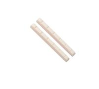 KIXZSAZ 42x5mm Flat Bottom Pure Cattle Bone Nut Improving Guitar Performance And Clarity For 6 Strings Electric Guitars Bone Slotted Guitar Replacement Parts Accessories