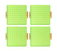 KIXZSAZ 4pack/lot Interactive Educational Teaching Aids For Logical Thinking Abilities Development ABS Early Education, Green