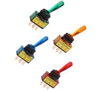 KIXZSAZ 4Pcs 12V DC 20A Toggle Switch Efficient Car Toggle Switch To RV Experience ON-OFF ON-OFF