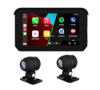 KIXZSAZ 5 Inch Screen Portable Motorcycle Recorder Portable Motorbike Navigator By Phone Link Recorders 5Inch Screen Wireless Car