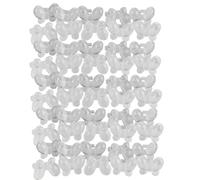 KIXZSAZ 50 Pieces Nail Polish Display Tip ple Butterflies Shaped Sample Tips Displaying Rings for Decor Displaying Use