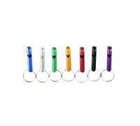 KIXZSAZ 7pcs Outdoor Fire Whistles Surviving Accessory Aluminum Alloy Wear-resistant Lifeguard Trumpet Survival Supplies