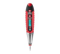 KIXZSAZ Accurate And Practical Electric Pen For Testing Intelligent Digital Display Electric Pen Voltage Tester Detector Tool, Red