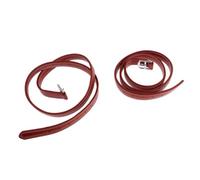 KIXZSAZ Adjustable Stirrups Belt Made Artificial Leather Durable Equestrian Stirrups Leathers Reliable Stainless Steel Buckle Horse Riding Belt With Buckle