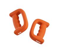 KIXZSAZ Aerobics Fitness Exercise Strength Training With Versatile Small Dumbbell For Boxing Hand Weight Men Women Speed Workout Jogging Grip Dumbbell Ergonomic, Orange, 13x8.5x3.3cm