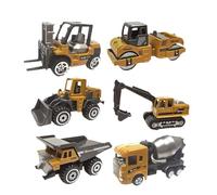 KIXZSAZ Alloy Engineering Vehicle Model For Kids Sparks Interest In Vehicle Mechanics While Promoting for Creative Thinking Through Play Loader Tractor