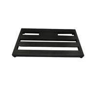 KIXZSAZ Aluminum Alloy Guitar Effect Pedalboard Lightweight Strong Rubber Foot Performance So Will Perform Gracefully On Stage. ColorBlack Aluminum Alloy Effects Pedalboard