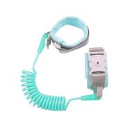 KIXZSAZ Anti-Loss Wristband for Children Continuous Pulling for Security Childrens Anti Slip and Anti Loss Wristband Baby Safety, Light Green Fixed, 1.5 m