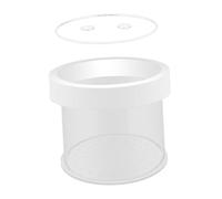 KIXZSAZ Aquarium Hatchery Breeder Box Floating Fish Breeder Box Acrylic Isolation Effective Baby Fish Container Medaka Breeding Aquarium Hatchery Baby Incubator, Clear, 8x10cm