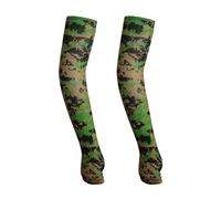 KIXZSAZ Arm Sunscreen Sun UV Hand Summer Breathable Sportswear Long Sleeve Gifts for Women Men Fishing Cycling, camouflage green