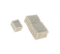 KIXZSAZ Authentic 1/35 Scale Military Soldier Basket Models for Sand Table Decor Realistic Detailing Diorama Architecture