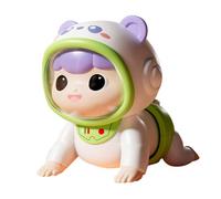 KIXZSAZ Baby Crawling Dolls Toy Birthday Gift Girls Boys Electric Crawling Doll Fun Learning Activities Flip Switch On Side Of Doll To Turn On Toddlers Toy Cute Climbing Early Education Puzzle