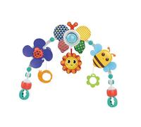 KIXZSAZ Baby Stroller Arch Toy Activity Arch with Sturdy Adjustable Clips for Creating Fun Baby Sensory Experiences Infant Bed Melody Music Toy Hanging Rotating Bell