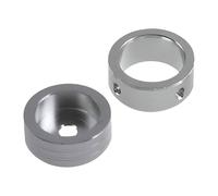 KIXZSAZ Barbell Clamps Bar Clips Quick Release Offer Durable And Reliable Solutions For Serious Weightlifting And Training Workout Weightlifting Bar Weight, Silver, A